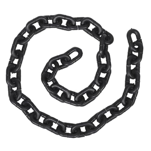 TOVINANNA Filmrequisiten Halloween Requisiten Halloween Dekoration Halloween Kette Halloween Honstration Halloween wirft Halloween -Simulation Plastikkette Spielzeugkette Ketten Black TOVINANNA Filmrequisiten Halloween Requisiten Halloween Dekoration Halloween Kette Halloween Honstration Halloween wirft Halloween -Simulation Plastikkette Spielzeugkette Ketten Black von TOVINANNA