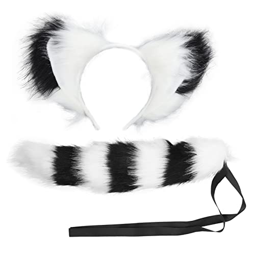 TOVINANNA Fuchs Ohren Haarband und Fuchsschwanz Prop Weiches Kostümzubehör für Cosplay Party Geburtstagsfeier und Maskenball Bequemes Kreatives Design für Auffälliges Styling TOVINANNA Fuchs Ohren Haarband und Fuchsschwanz Prop Weiches Kostümzubehör für Cosplay Party Geburtstagsfeier und Maskenball Bequemes Kreatives Design für Auffälliges Styling von TOVINANNA