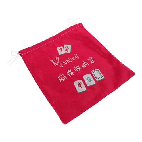 TOVINANNA Große Kordelzug Mahjong Aufbewahrungstasche Robuste und Praktische Mahjong für Reisen und Maßgeschneidert und Tragbar TOVINANNA Große Kordelzug Mahjong Aufbewahrungstasche Robuste und Praktische Mahjong für Reisen und Maßgeschneidert und Tragbar von TOVINANNA