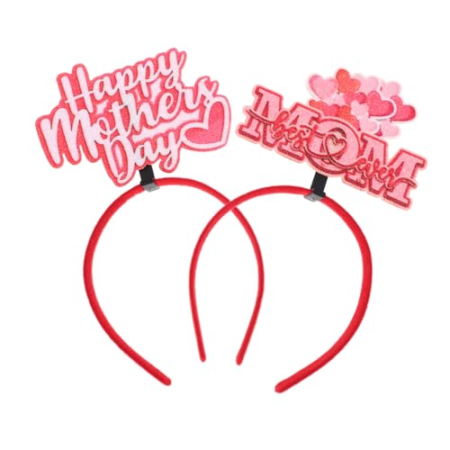 TOVINANNA Haarband für Muttertag Weiches und Bequemes Haaraccessoire mit Einzigartigem Blumendesign für Festlichkeiten und Foto Requisiten Teiliges für Stilvolle Feierlichkeiten von TOVINANNA