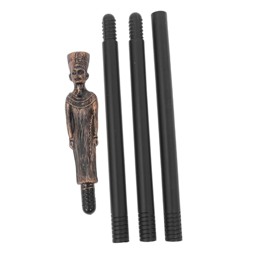 TOVINANNA Halloween Cosplay Handstab aus Kunststoff Abnehmbar in Teilen Sicher für Erwachsene Ägyptisches Requisit für Rollenspiele und Kostüme als Zauberer und Pharaonen Accessoire von TOVINANNA