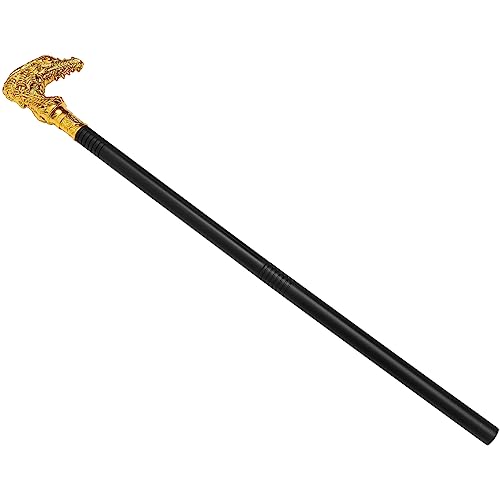 TOVINANNA Halloween Drachenkopf Gehstock Verziertes Cosplay Zubehör für Halloween Style Requisite für Gruselige Partys Veranstaltungen TOVINANNA Halloween Drachenkopf Gehstock Verziertes Cosplay Zubehör für Halloween Style Requisite für Gruselige Partys Veranstaltungen von TOVINANNA