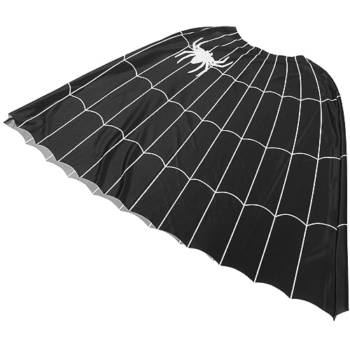 TOVINANNA Halloween Spinnenumhang für Damen Herren Wiederverwendbares Kostüm für Partys Cosplay Rollenspiele Stilvoller Halloween Schleier Verschleißfestem von TOVINANNA
