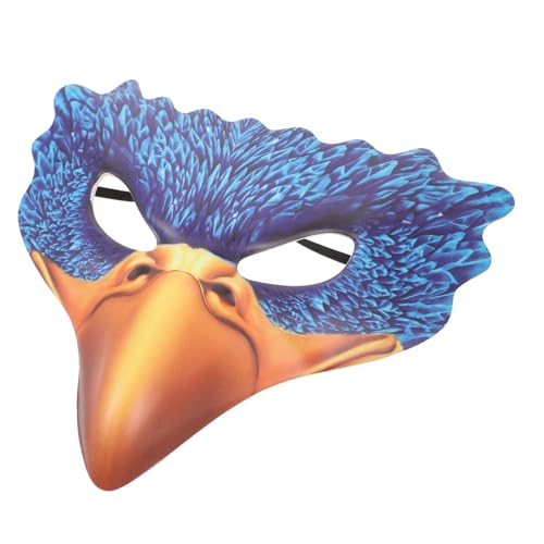 TOVINANNA Halloween Vogelmaske Eisblau Kreatives Design Leicht Für Karneval Maskerade Cosplay Erwachsene von TOVINANNA