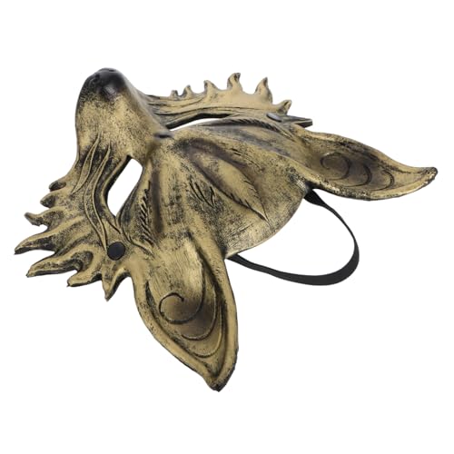 TOVINANNA Halloween Wolf Maske PU Unheimliche Wolfsgesicht Maske für Cosplay Party Accessoire Leicht für Lange Tragezeiten von TOVINANNA