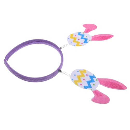 TOVINANNA Hasenohren Haarreif mit Bunten Eier Designs für Erwachsene Festliches Ostern Kostüm Zubehör für Feiern und Cosplay für Ganze Familie TOVINANNA Hasenohren Haarreif mit Bunten Eier Designs für Erwachsene Festliches Ostern Kostüm Zubehör für Feiern und Cosplay für Ganze Familie von TOVINANNA