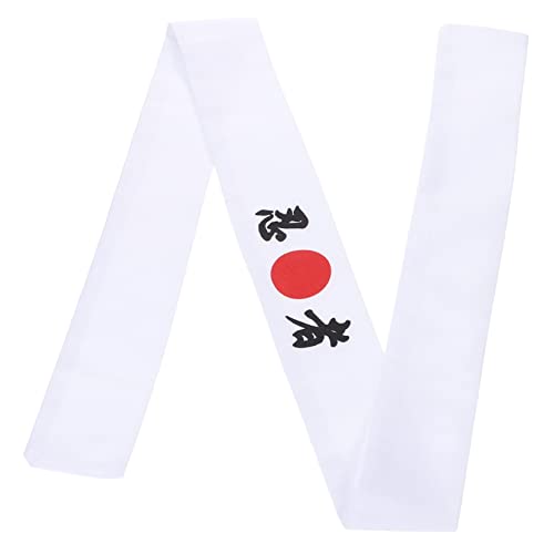 TOVINANNA Japanisches Stirnband mit Ninja Atmungsaktiv Vielseitig für Kochen Sport Cosplay Unisex Passend für Herren Damen von TOVINANNA