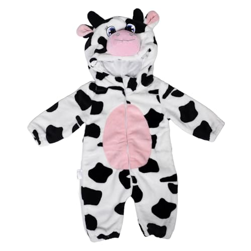 TOVINANNA Kuhkostüm für Tieranzug für Halloween Karneval und Mottopartys Wiederverwendbar Robust und Pflegeleicht als für Kleine Flanellmaterial und Langlebig TOVINANNA Kuhkostüm für Tieranzug für Halloween Karneval und Mottopartys Wiederverwendbar Robust und Pflegeleicht als für Kleine Flanellmaterial und Langlebig von TOVINANNA