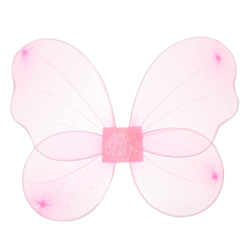 TOVINANNA Mädchen Schmetterlingsflügel Kostüm aus Bunte Farben für Party Verkleidung Fasching Zufällige Farbe von TOVINANNA