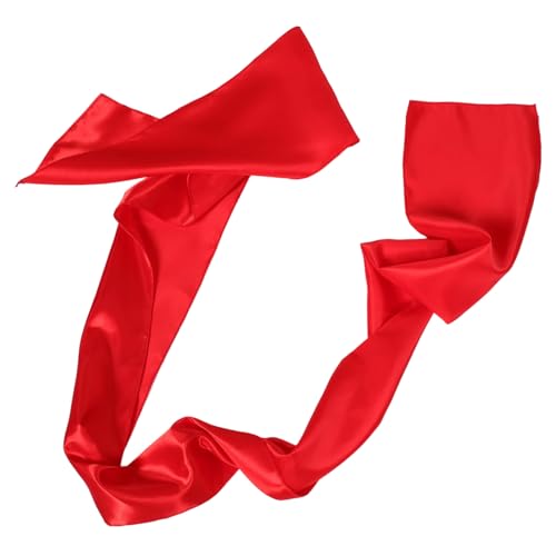 TOVINANNA Nezha Dressing Requisiten Piraten-cosplay-kostüm Piraten-cosplay-schärpe Hochzeitsgürtel Karate-kostümzubehör Halloween Kostümzubehör Taillengürtel Aus Satin Rot Seidentuch von TOVINANNA