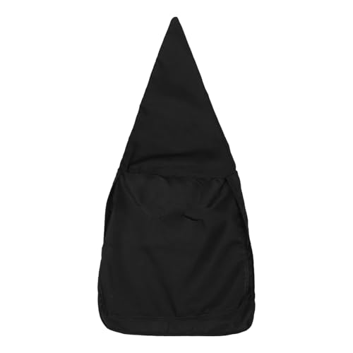 TOVINANNA Party Punk Witchhut Hexenhaarschmuck Vintage Hexenhut Einzigartiger Hexenhut Karnevalshüte Kostümversorgung Hexenhut-ornamente Hexen Stirnband Hexenkostüm Schwarz Polyester von TOVINANNA