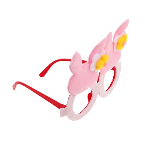 TOVINANNA Pink Bunny Gläser Rahmen Frames Ostern Party Bevorzugt Die Brille Spaß Brille Für Kinder Erwachsene Kaninchen Kostümzubehör Frames Für Fotokabinen Requisiten Urlaubsdekorationen von TOVINANNA