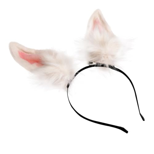 TOVINANNA Plüsch Hasenohren Haarband Lustiges Weiches Cosplay Stirnband für Damen und Mädchen Dekorativer Haarreif für Kostümpartys Geburtstage Fasching und Festliche Anlässe von TOVINANNA