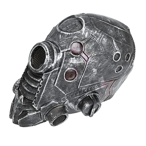 TOVINANNA Punk Maske Steampunk für Halloween Cosplay Hochwertige Kopfbedeckung für Erwachsene Requisite für Kostümpartys Rollenspiele von TOVINANNA