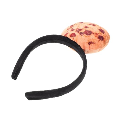 TOVINANNA Realistisches Cookie Haarband Lustiges Plüschiges Kopfstück für Karneval Partys Vielseitiges und Dekoratives Accessoire mit Cartoon Design für Mädchen und TOVINANNA Realistisches Cookie Haarband Lustiges Plüschiges Kopfstück für Karneval Partys Vielseitiges und Dekoratives Accessoire mit Cartoon Design für Mädchen und von TOVINANNA