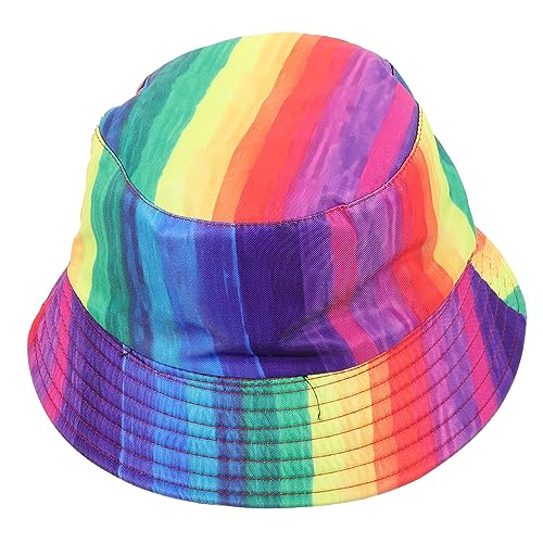 TOVINANNA Regenbogen-Farbblock-Eimerhut funkeln Party Pride-Parade-Hut Erwachsene Bob Festival-Eimerhüte Fischerhut für Herren Eimerhüte Stolz Fischerhut-Accessoire Stolz Hüte Bunt TOVINANNA Regenbogen-Farbblock-Eimerhut funkeln Party Pride-Parade-Hut Erwachsene Bob Festival-Eimerhüte Fischerhut für Herren Eimerhüte Stolz Fischerhut-Accessoire Stolz Hüte Bunt von TOVINANNA