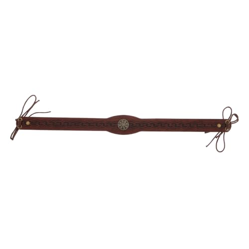 TOVINANNA Retro Stirnband Renaissance Haarband Krone Für Damen Mittelalter Haarschmuck Renaissance Requisiten Stirnband Herren Renaissance Kostüm Zubehör Damen von TOVINANNA