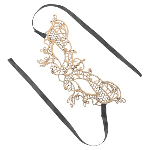 TOVINANNA Schmetterlings -augenmaske Maskerademaske Für Männer Und Frauen Cosplay -masken Maskerade Tier-maskerade-maske Venezianische Maskerade Maske Abschlussball Masken Spitze Golden von TOVINANNA
