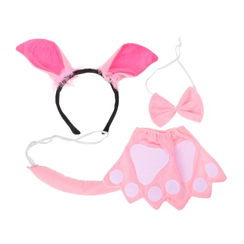 TOVINANNA Schwein Kostüm Pig Headdress Pig Headband Cosplay Accessoire mit Weichem für Kostümparty und Rollenspiel TOVINANNA Schwein Kostüm Pig Headdress Pig Headband Cosplay Accessoire mit Weichem für Kostümparty und Rollenspiel von TOVINANNA
