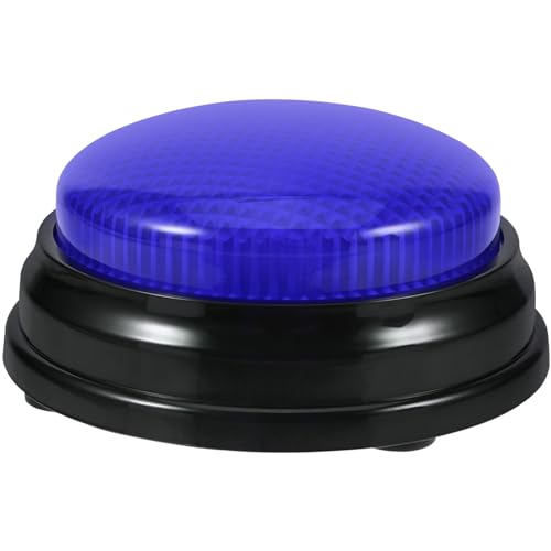 TOVINANNA Spielknopf-Requisite Kuppelförmiger Led-Beleuchteter Selbstrückstellender Druckknopf Mit Licht Und Alarmton Für Party-Spielshows Klassenzimmer-Quiz Büro-Streichspielzeug TOVINANNA Spielknopf-Requisite Kuppelförmiger Led-Beleuchteter Selbstrückstellender Druckknopf Mit Licht Und Alarmton Für Party-Spielshows Klassenzimmer-Quiz Büro-Streichspielzeug von TOVINANNA
