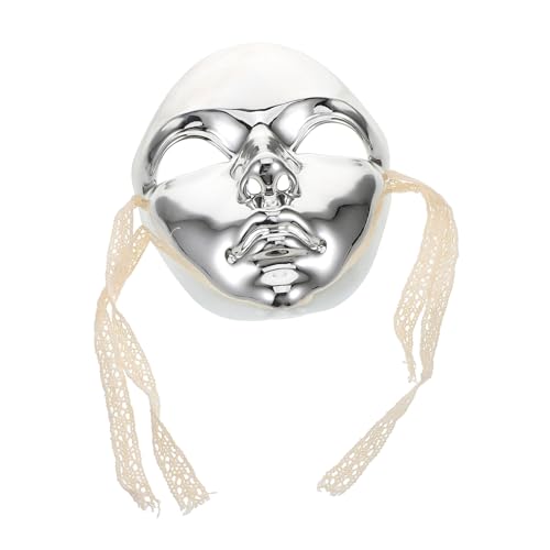 TOVINANNA Technologische Vintage Masquerade Gesichtsmaske Damen Stilvoller Karneval Ball Kostüm Zubehör Retro Design Robuste Handwerkskunst für Maskenball und Fasching von TOVINANNA