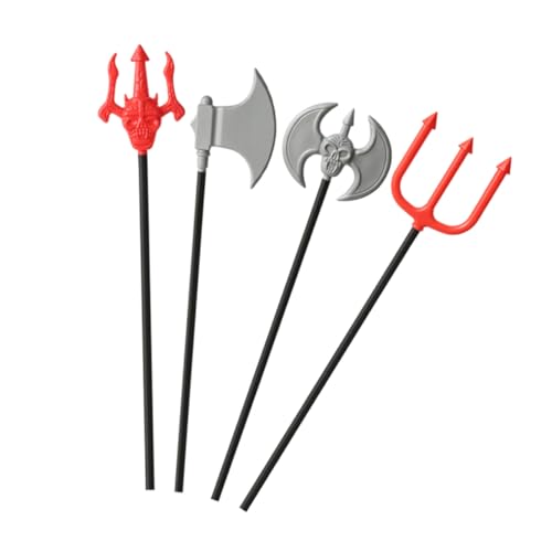 TOVINANNA Teiliges Kunststoff Requisiten Trident Teufel Kostüm Zubehör Halloween Bühnenauftritt Deko Langlebig Cosplay Zubehör TOVINANNA Teiliges Kunststoff Requisiten Trident Teufel Kostüm Zubehör Halloween Bühnenauftritt Deko Langlebig Cosplay Zubehör von TOVINANNA