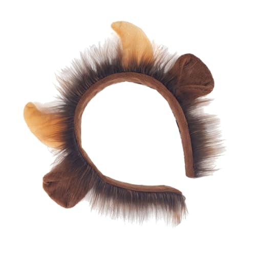 TOVINANNA Tierische Kopfbedeckung Stirnband Aus Ochsenhorn Hörner Kuh Bullen-stirnband Plüsch-tier-stirnband Tierstirnbänder Für Damen Tiere Hornstirnband Für Damen Stoff TOVINANNA Tierische Kopfbedeckung Stirnband Aus Ochsenhorn Hörner Kuh Bullen-stirnband Plüsch-tier-stirnband Tierstirnbänder Für Damen Tiere Hornstirnband Für Damen Stoff von TOVINANNA