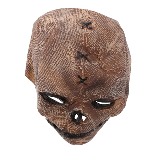 TOVINANNA Vollgesichts-totenkopfmaske Für Halloween, Gruselige Skelett-kostümmaske, Realistische Kopfbedeckung Für Maskerade, Cosplay, Horror-events Und Partys von TOVINANNA