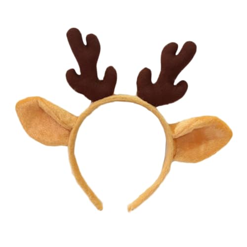 TOVINANNA Weihnachtlicher Haarschmuck Rentier Geweih Haarreif Leicht Komfortabel für Mädchen Party Karneval Xmas Stirnband Niedlich TOVINANNA Weihnachtlicher Haarschmuck Rentier Geweih Haarreif Leicht Komfortabel für Mädchen Party Karneval Xmas Stirnband Niedlich von TOVINANNA