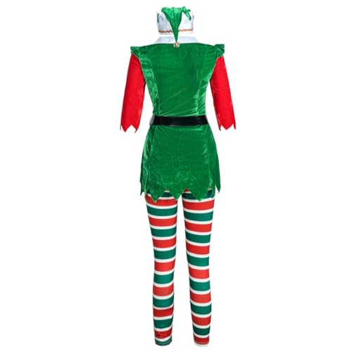 TOVINANNA Weihnachtliches Damen Kostüm Party Outfit für Bühne und Festival Einheitsgröße Komfortabel und Langlebig für Weihnachtsfeiern Fototermine und Maskenbälle Perfektes für Freundinnen TOVINANNA Weihnachtliches Damen Kostüm Party Outfit für Bühne und Festival Einheitsgröße Komfortabel und Langlebig für Weihnachtsfeiern Fototermine und Maskenbälle Perfektes für Freundinnen von TOVINANNA