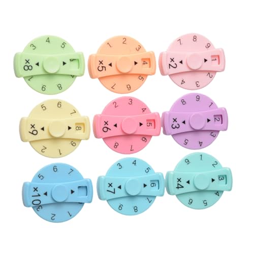 TOWARDSNAN Buntes Mathematikspinner Spielzeug 9PCs Für Kinder Die Bildungsinstrumente Mathematischen Operationen Lernspinner Einbeziehen TOWARDSNAN Buntes Mathematikspinner Spielzeug 9PCs Für Kinder Die Bildungsinstrumente Mathematischen Operationen Lernspinner Einbeziehen von TOWARDSNAN