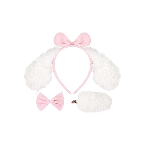 TOWARDSNAN 1/3/4 Stück Kinder Hunde Kostüme Set Kostüm Kostüm Kits Accessoires Für Weihnachten Halloween Cosplay Party von TOWARDSNAN