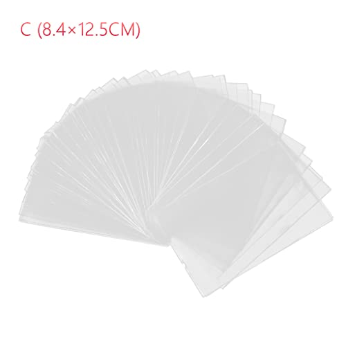 TOWARDSNAN 100pcs Tarot Card Sleeve PVC Trading Card Clear Protective Sleeves Für Baseballkarte Sportkarten Spielkarte von TOWARDSNAN