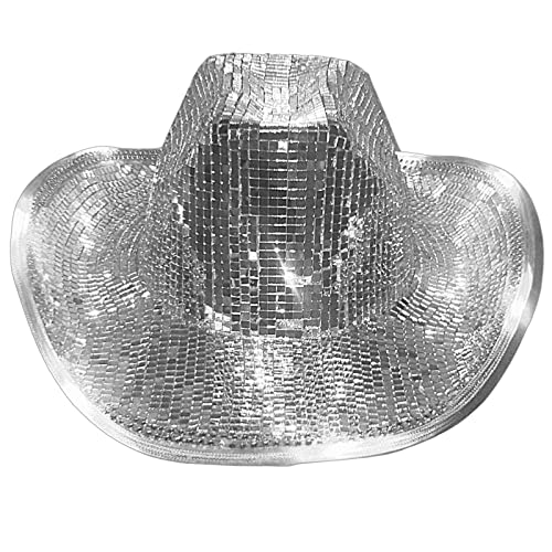 TOWARDSNAN Disco Cowboy Hat DJs Pailletten Cowboy Glitzer Bälle Atemberaubende Disco Bälle Junggeselle Party TOWARDSNAN Disco Cowboy Hat DJs Pailletten Cowboy Glitzer Bälle Atemberaubende Disco Bälle Junggeselle Party von TOWARDSNAN