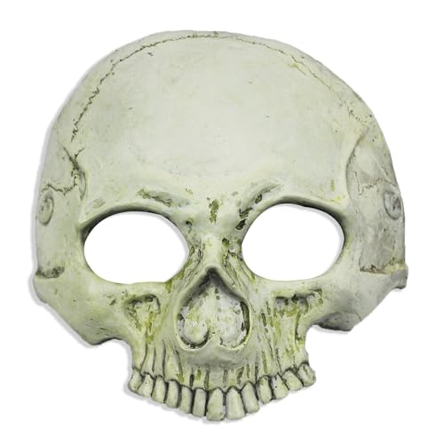TOWARDSNAN Erwachsene Kinder Halbe Gesichtsschädelmaske Schädel Skelett Maske PU Schaum Skelettmaske Für Halloween Masquerade Cosplay Kostüm TOWARDSNAN Erwachsene Kinder Halbe Gesichtsschädelmaske Schädel Skelett Maske PU Schaum Skelettmaske Für Halloween Masquerade Cosplay Kostüm von TOWARDSNAN