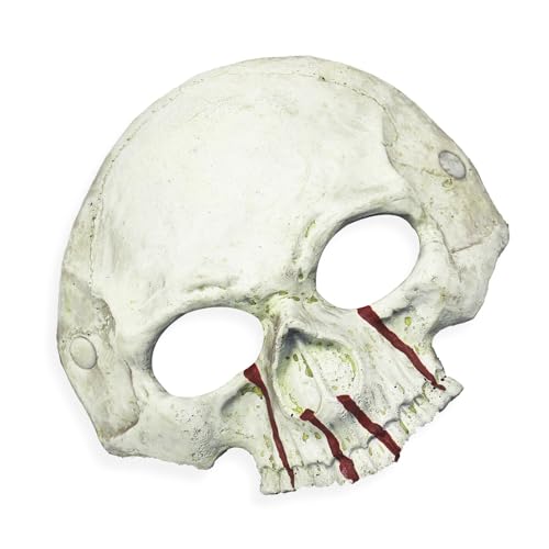 TOWARDSNAN Erwachsene Kinder Halbe Gesichtsschädelmaske Schädel Skelett Maske PU Schaum Skelettmaske Für Halloween Masquerade Cosplay Kostüm TOWARDSNAN Erwachsene Kinder Halbe Gesichtsschädelmaske Schädel Skelett Maske PU Schaum Skelettmaske Für Halloween Masquerade Cosplay Kostüm von TOWARDSNAN