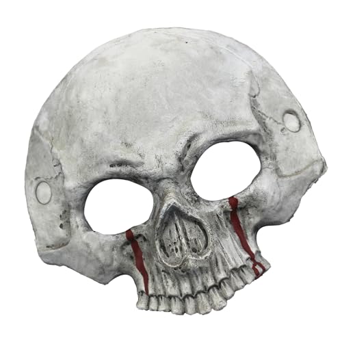 TOWARDSNAN Erwachsene Kinder Halbe Gesichtsschädelmaske Schädel Skelett Maske PU Schaum Skelettmaske Für Halloween Masquerade Cosplay Kostüm TOWARDSNAN Erwachsene Kinder Halbe Gesichtsschädelmaske Schädel Skelett Maske PU Schaum Skelettmaske Für Halloween Masquerade Cosplay Kostüm von TOWARDSNAN