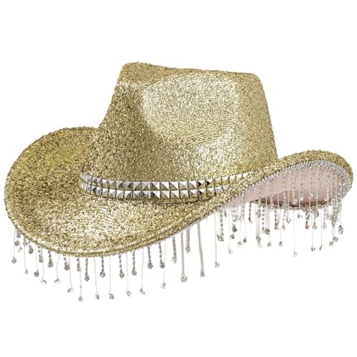 TOWARDSNAN Fransenkristall Fedoras Für Erwachsene Teenager Karnevale Party Mit Schimmerndem Pulver Für Formelle Veranstaltungsfotozubehör TOWARDSNAN Fransenkristall Fedoras Für Erwachsene Teenager Karnevale Party Mit Schimmerndem Pulver Für Formelle Veranstaltungsfotozubehör von TOWARDSNAN