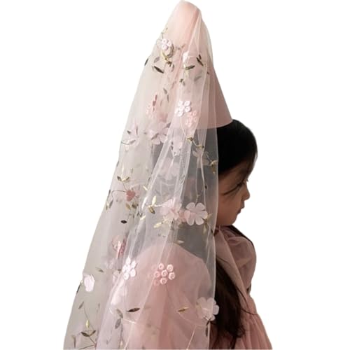 TOWARDSNAN Geburtstagshut Mit Gestickten Blumenschleiern Langer Kopfstück Accessoire Für Frauen Mädchen Geburtstagsfeier Vorräte TOWARDSNAN Geburtstagshut Mit Gestickten Blumenschleiern Langer Kopfstück Accessoire Für Frauen Mädchen Geburtstagsfeier Vorräte von TOWARDSNAN