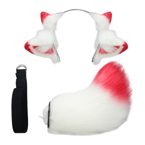 TOWARDSNAN Halloween Schafkostüm Set Mit Schaf Ohr Stirnband Schafschwanz Für Kid Adult Weihnachts Cosplay Schafs Rollenspiele Outfit TOWARDSNAN Halloween Schafkostüm Set Mit Schaf Ohr Stirnband Schafschwanz Für Kid Adult Weihnachts Cosplay Schafs Rollenspiele Outfit von TOWARDSNAN