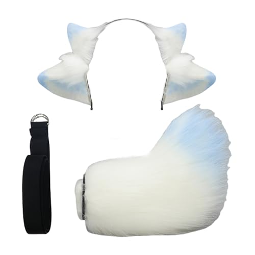 TOWARDSNAN Halloween Schafkostüm Set Mit Schaf Ohr Stirnband Schafschwanz Für Kid Adult Weihnachts Cosplay Schafs Rollenspiele Outfit TOWARDSNAN Halloween Schafkostüm Set Mit Schaf Ohr Stirnband Schafschwanz Für Kid Adult Weihnachts Cosplay Schafs Rollenspiele Outfit von TOWARDSNAN