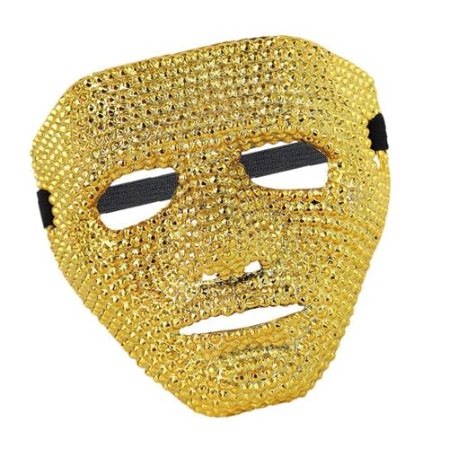 TOWARDSNAN Halloween Skeleton Head Cosplay Kürbismaske Schädel Vollge Gesicht Maske Strauchsteine ​​Maskerade Maske Für Männer Frauen Cosplay von TOWARDSNAN