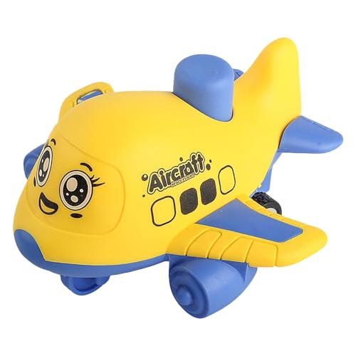 TOWARDSNAN Handpress Bewegungsflugzeug Lernspielzeug Für Kinder Vorschulkinder Plastik von TOWARDSNAN