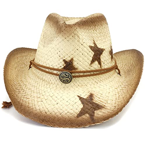 TOWARDSNAN Lustige Straw Cowboy Hat Cosplay Kostüm Erwachsene Party Hüte Frauen Reisen Cowgirl Hat Cowgirl Kostüm Requisiten TOWARDSNAN Lustige Straw Cowboy Hat Cosplay Kostüm Erwachsene Party Hüte Frauen Reisen Cowgirl Hat Cowgirl Kostüm Requisiten von TOWARDSNAN