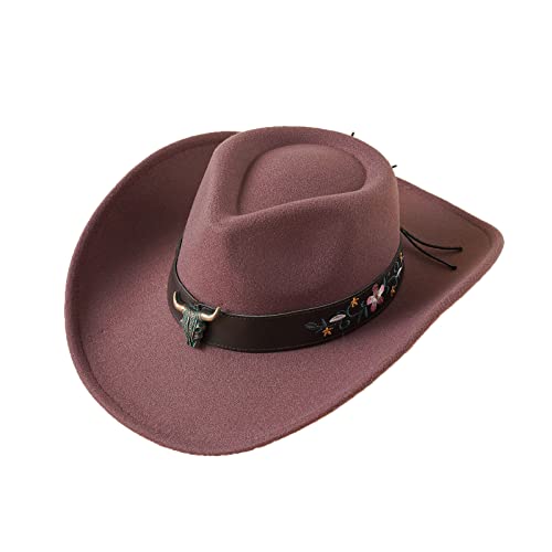 TOWARDSNAN Mexikanischer Vintage Wide BriM Cowboy Hüte Kopfbedeckung Rollengekrönte Breite Kappen Carnival Dress Up Kopfstück TOWARDSNAN Mexikanischer Vintage Wide BriM Cowboy Hüte Kopfbedeckung Rollengekrönte Breite Kappen Carnival Dress Up Kopfstück von TOWARDSNAN