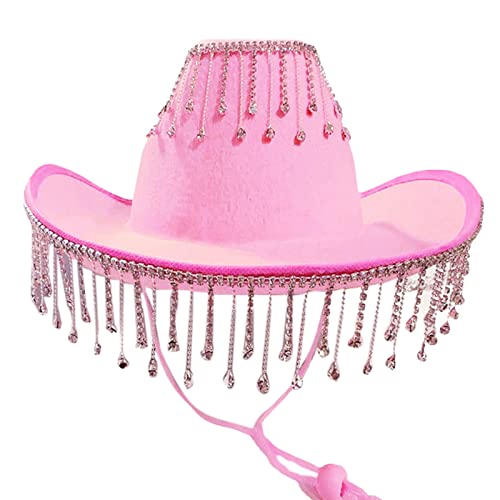 TOWARDSNAN Strasssteine Cowgirlhüte Glänzende Rave Kuhmädchen Mit Strasssteinen Quasten Erwachsene Größe Cowboyhut Für Party 3 Farbe TOWARDSNAN Strasssteine Cowgirlhüte Glänzende Rave Kuhmädchen Mit Strasssteinen Quasten Erwachsene Größe Cowboyhut Für Party 3 Farbe von TOWARDSNAN
