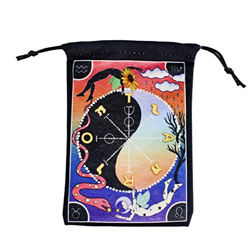 TOWARDSNAN Tarotkarten Aufbewahrungstasche Schmucktasche Tarot Kartenbeutel Dices Tasche Tarot Kartenhalter Schmucktasche Kordelschnüre Bag TOWARDSNAN Tarotkarten Aufbewahrungstasche Schmucktasche Tarot Kartenbeutel Dices Tasche Tarot Kartenhalter Schmucktasche Kordelschnüre Bag von TOWARDSNAN