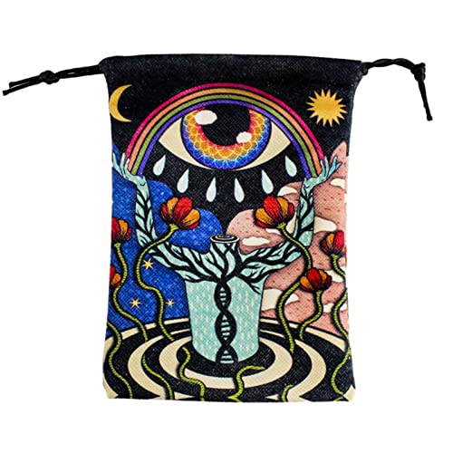 TOWARDSNAN Tarotkarten Aufbewahrungstasche Schmucktasche Tarot Kartenbeutel Dices Tasche Tarot Kartenhalter Schmucktasche Kordelschnüre Bag TOWARDSNAN Tarotkarten Aufbewahrungstasche Schmucktasche Tarot Kartenbeutel Dices Tasche Tarot Kartenhalter Schmucktasche Kordelschnüre Bag von TOWARDSNAN