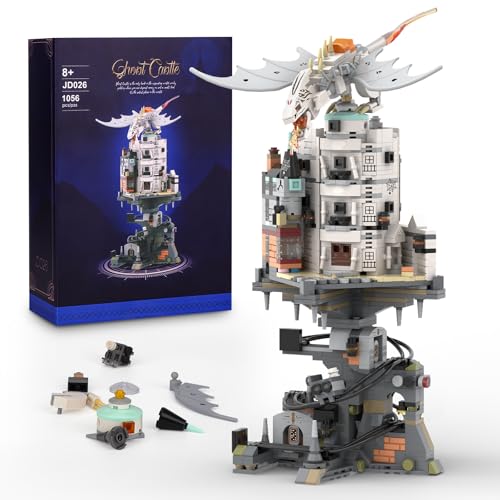 TOY PLAYER Ideas Magic Castle Zauberbank Bauset Klemmbausteine Bausteine, Architektur für Fans, Jungen und Erwachsene ab 8-16+ (1056 PCS) TOY PLAYER Ideas Magic Castle Zauberbank Bauset Klemmbausteine Bausteine, Architektur für Fans, Jungen und Erwachsene ab 8-16+ (1056 PCS) von TOY PLAYER
