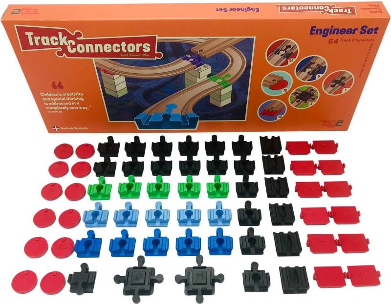 TOY2 Track Connector Engineer Set Verbindungen von TOY2 Track Connectors